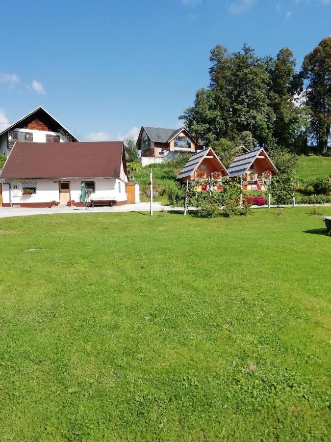 Apartma Pr' Vok Lesce  Buitenkant foto