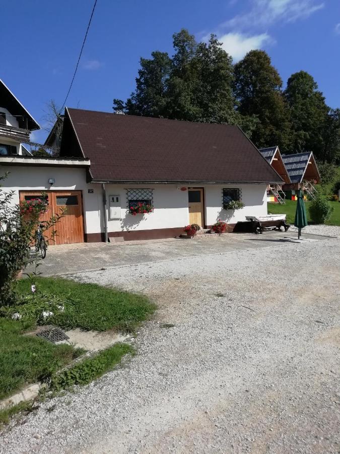 Apartma Pr' Vok Lesce  Buitenkant foto